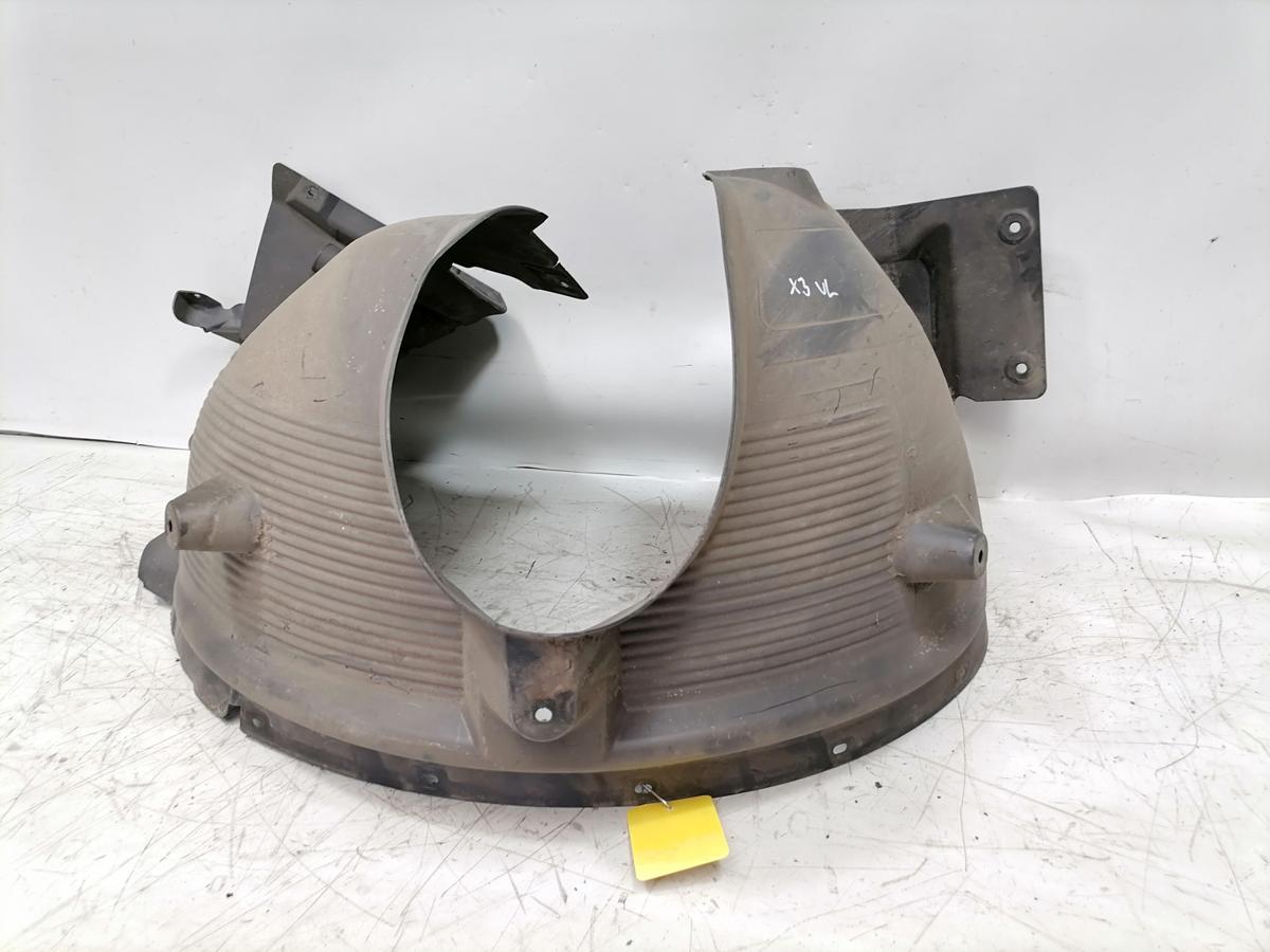 BMW X3 original Radhausschale vorne links schwarz Bj.2008
